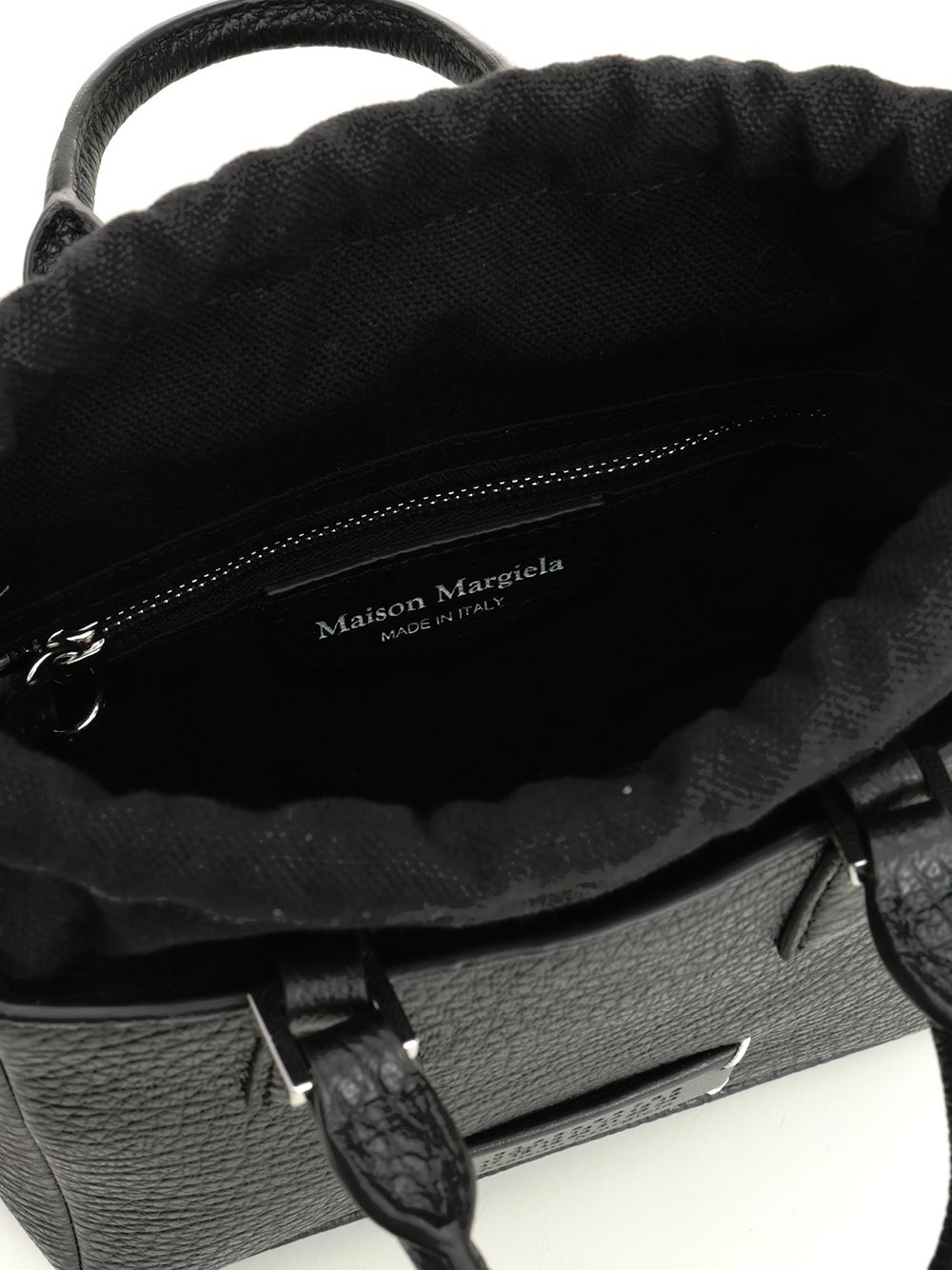 Maison Margiela 5ac Tote Horizontal Crossbody Bags - Black | 3ca81edd759ccec8a9ee2bc34275330688f40492