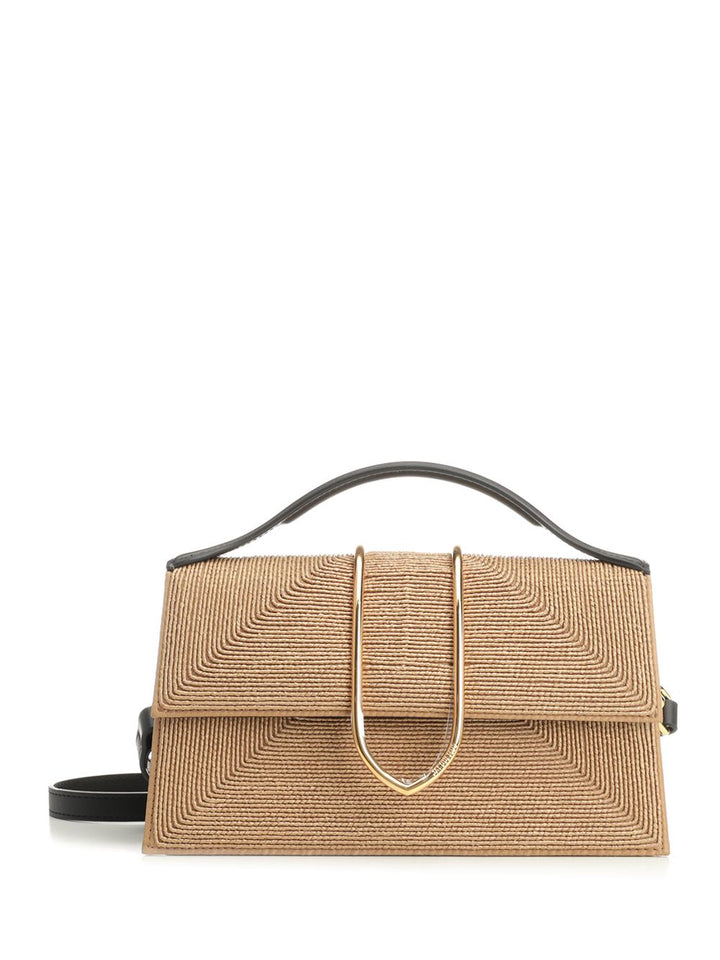 Jacquemus Le Grand Bambino Handbags - Beige | 089b8db034ec5063d16ce8deaeaa46f80763e2e0