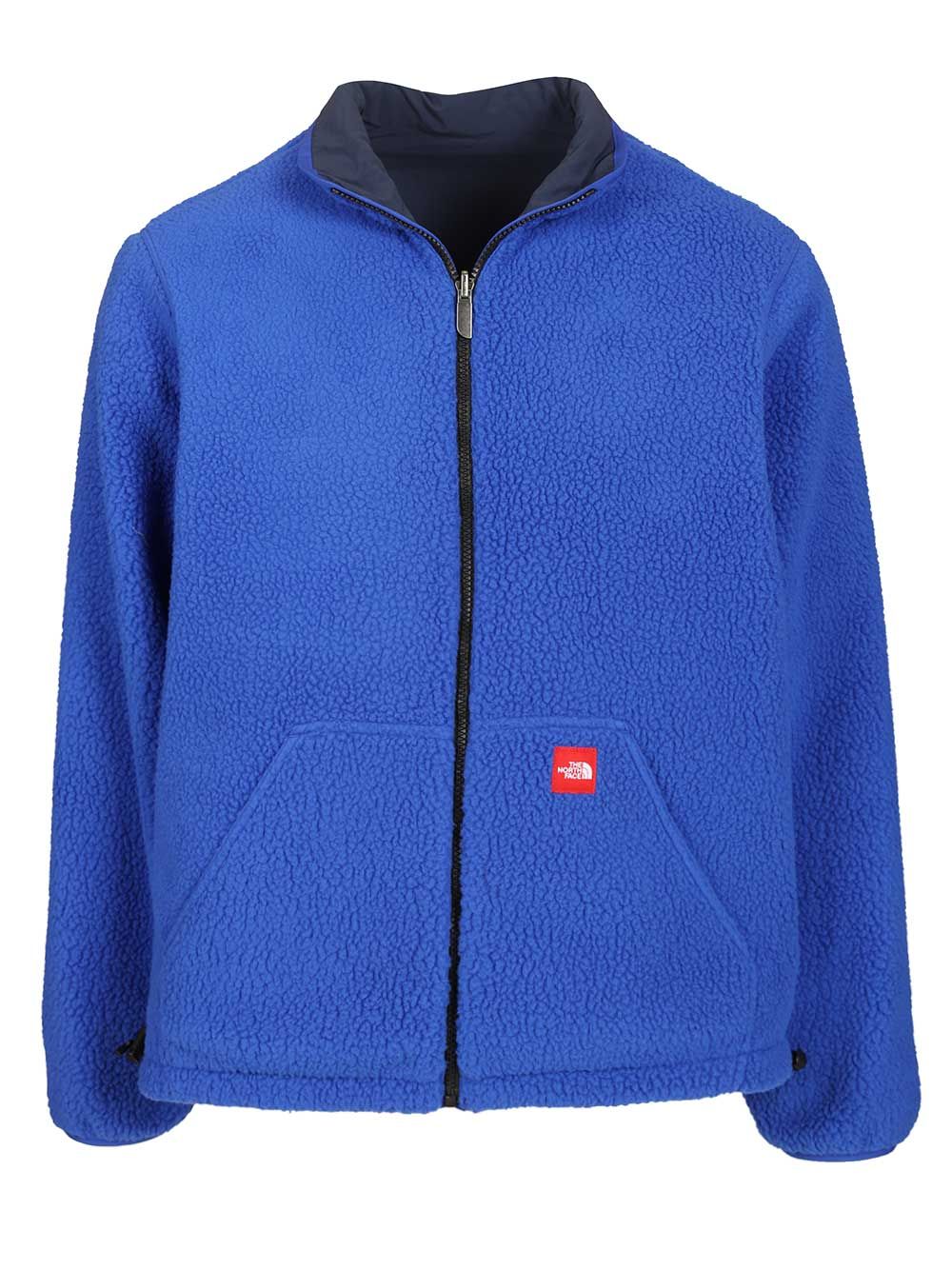 The North Face Red Box Reversible Fleece Jacket Jackets - Blue | c3152f7432997133168f24b5311cb33dd8ff961e