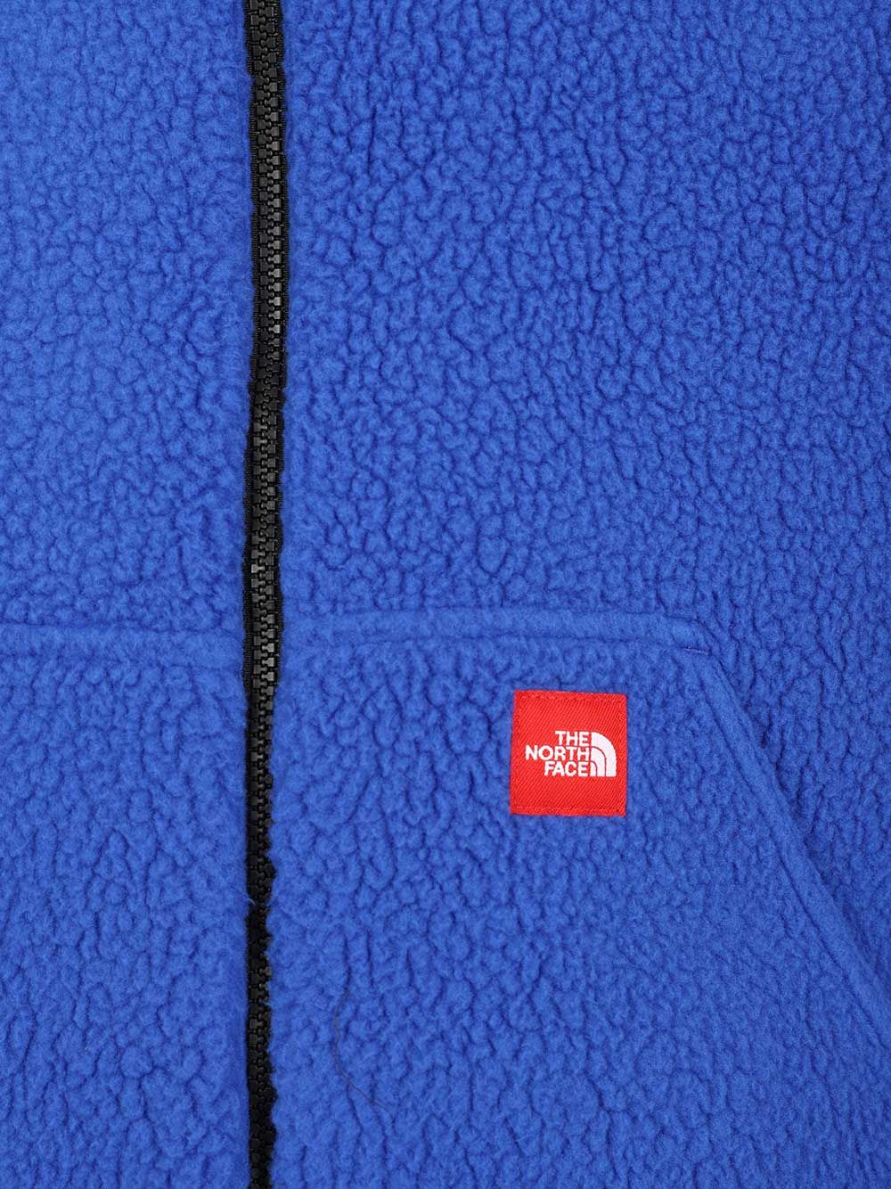 The North Face Red Box Reversible Fleece Jacket Jackets - Blue | a4348d521724f2dd8cd0866c1182602fa78ea910