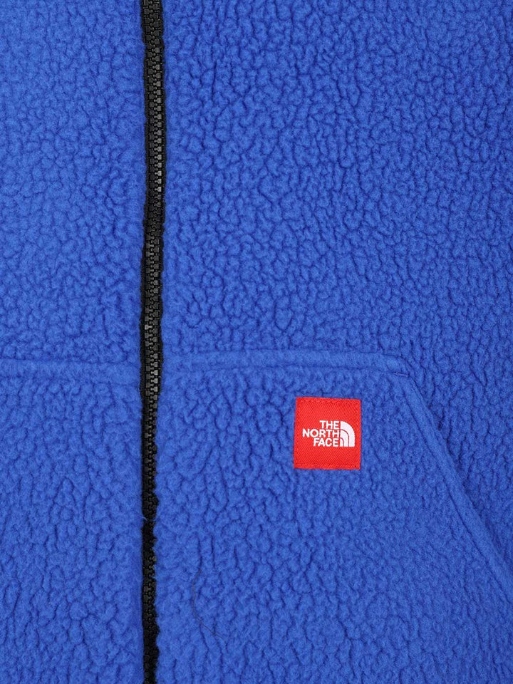 The North Face Red Box Reversible Fleece Jacket Jackets - Blue | a4348d521724f2dd8cd0866c1182602fa78ea910