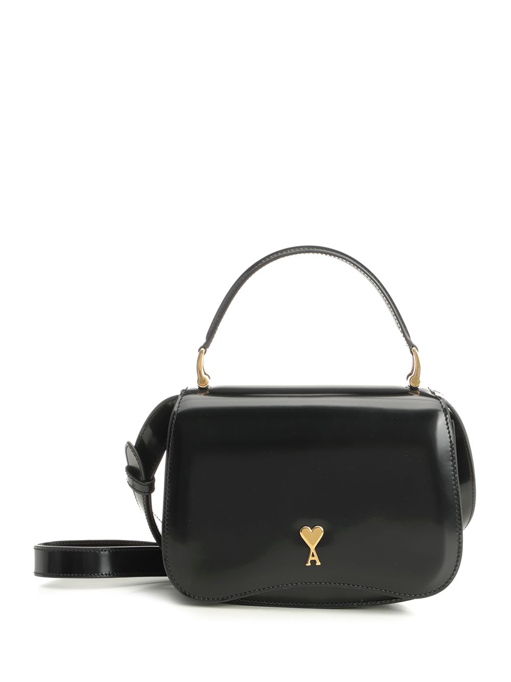 Ami Paris Paris Handbags - Black | af8077696002ab96bf41bea67b66d02a98bc6236