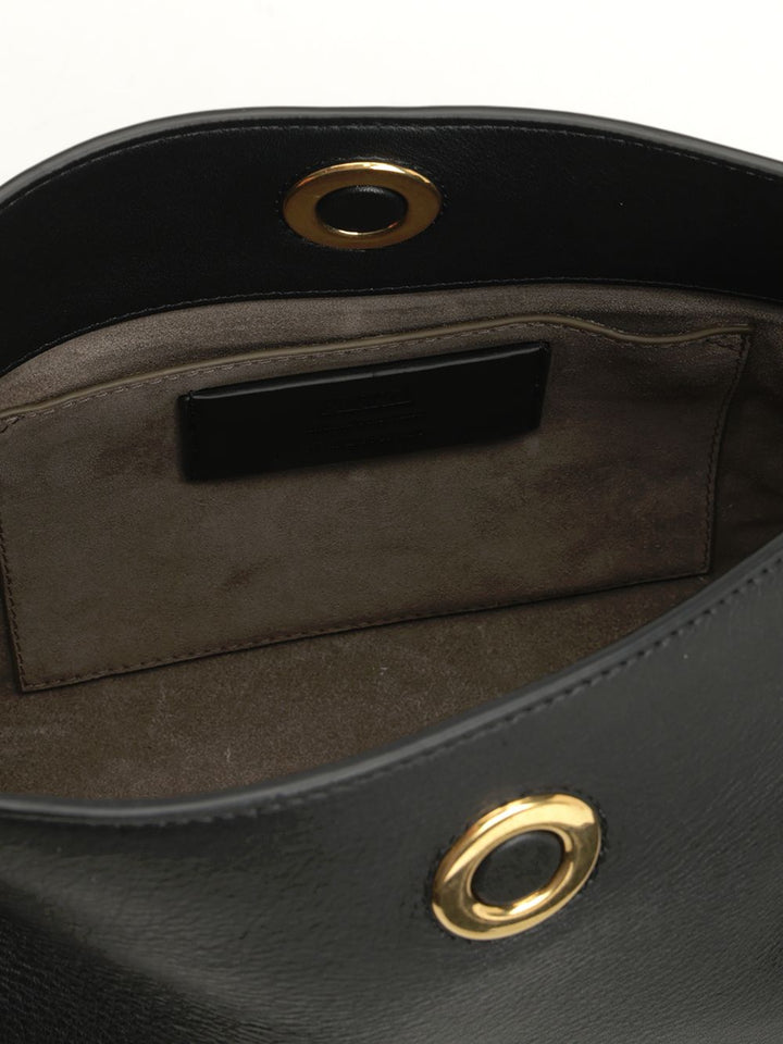 Ami Carolusel Shoulder Bags - Black | c4ea643f630765074d611017efadb424554f333f