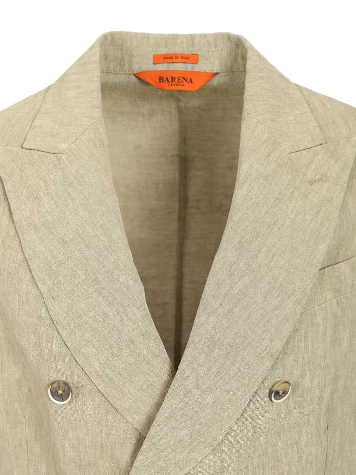 Barena Venezia Double-Breasted Jacket Jackets - Green | f62764d993c80007308d60ed7e9cd7c8b4c23c46