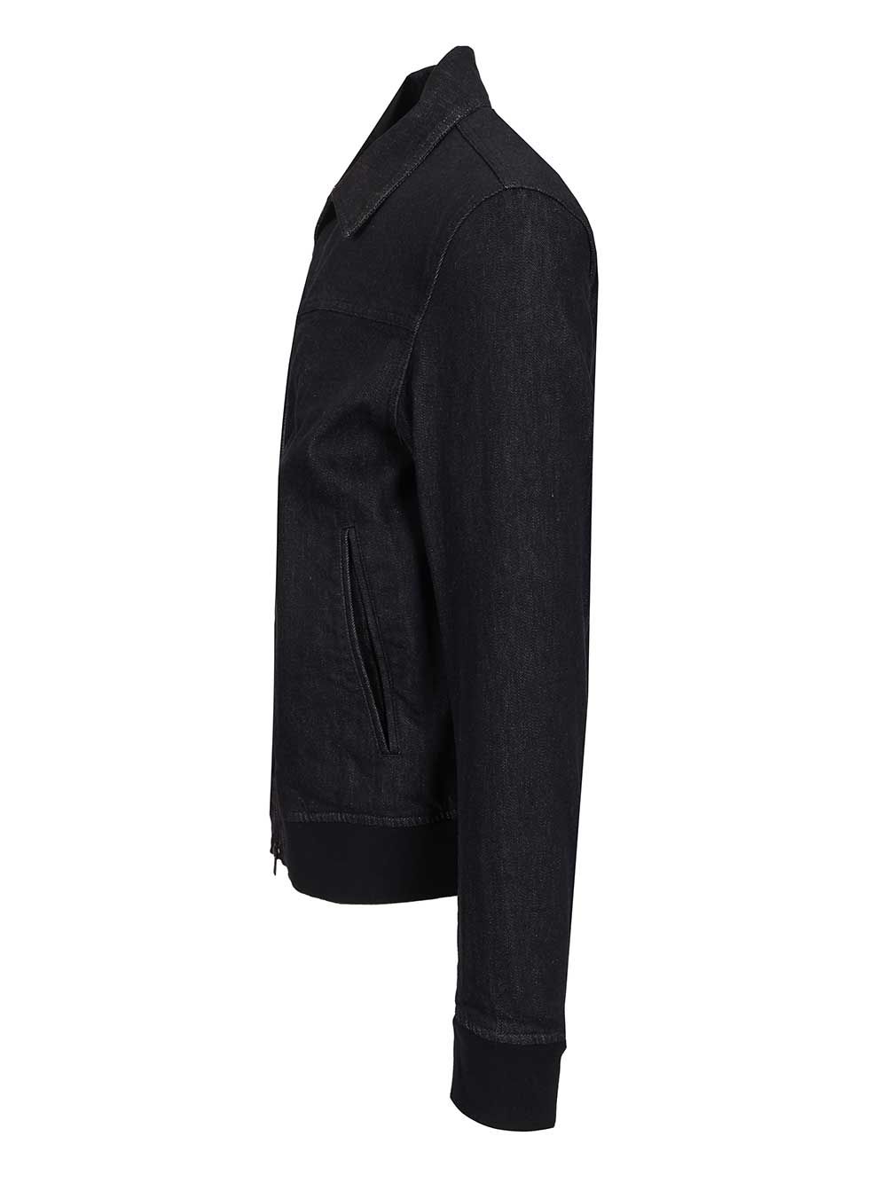 Herno Denim Bomber Jacket Jackets - Blue | d154f121d625df6114986513f2100d152a46e881