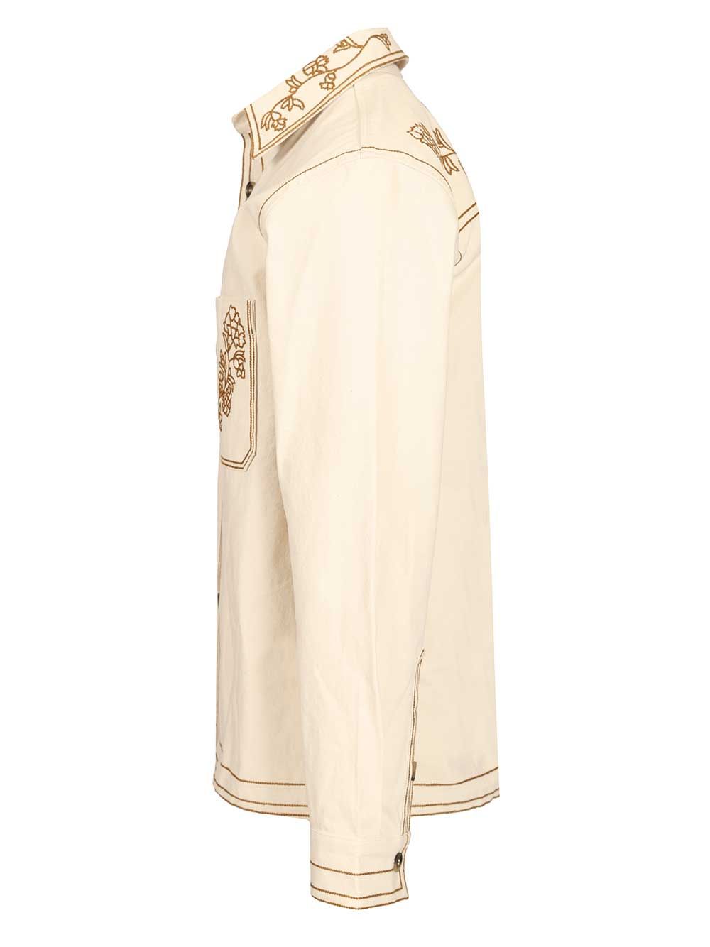 Marant Rudy Overshirt Shirts - White | 9baba511febe6fb93657e53c5f74946a17e11d40