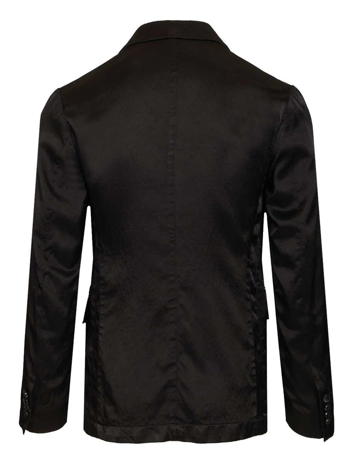 Dries Van Noten Double-Breasted Jacket Jackets - Black | 0a850940f336eea2ad636b4f1f92ea545962d77d