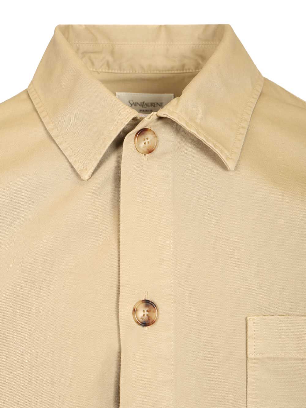 Saint Laurent Cassandre Jackets - Beige | f0be6ffb138008b1f69c5d49e717c14f209a1e0d