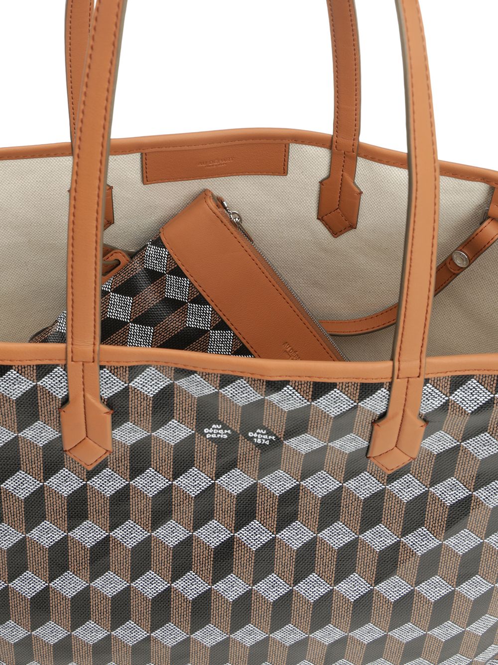 Au Depart N° 47 Shoulder Bags - Brown | f9eba689b309ce6d54495e5d6c7b96aaf256d8c7