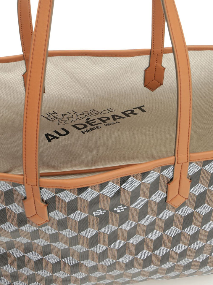 Au Depart Tote Bag N. 47 Shoulder Bags - Brown | d5fbf2f2fd71a06a1195a8790484532015cbc0c9