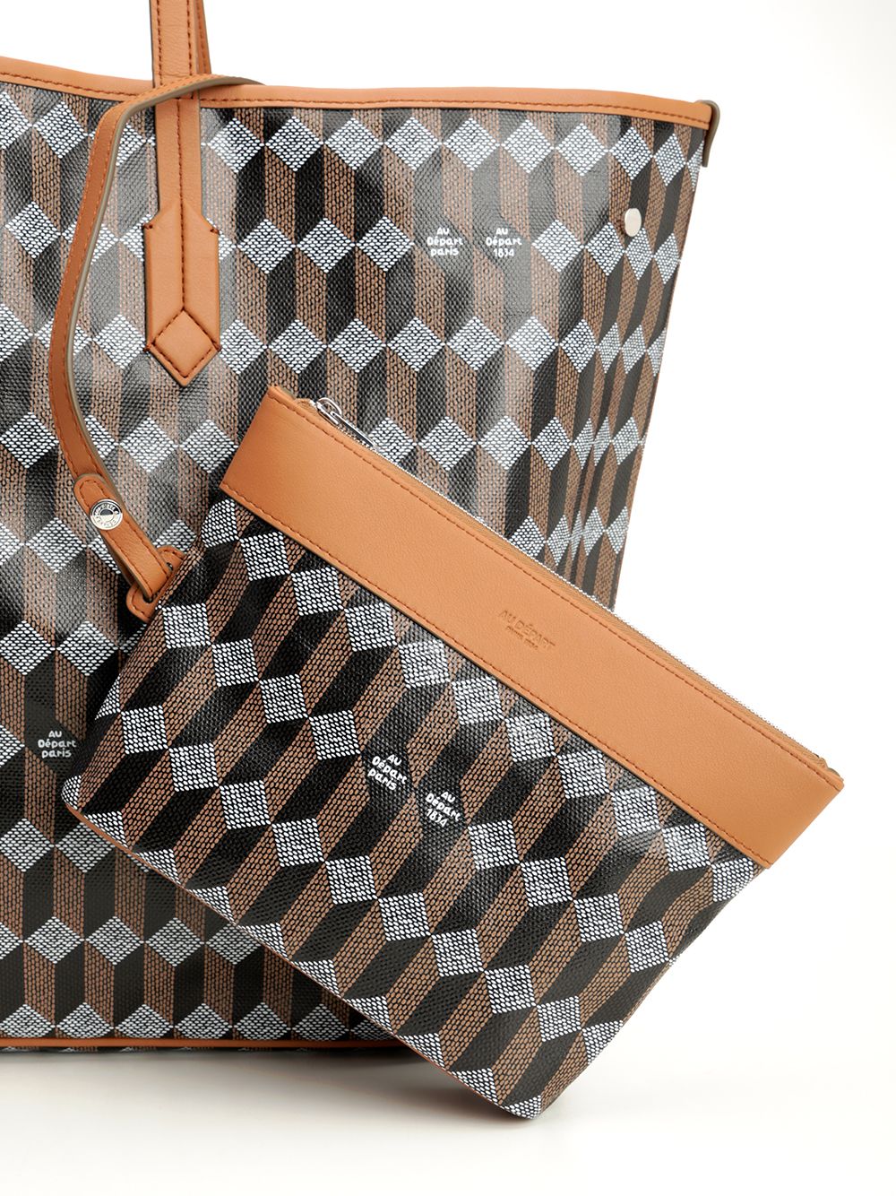 Au Depart Tote No. 55 Shoulder Bags - Brown | 93b849b1122e6640bee59886f1f1ca5574bcce3e