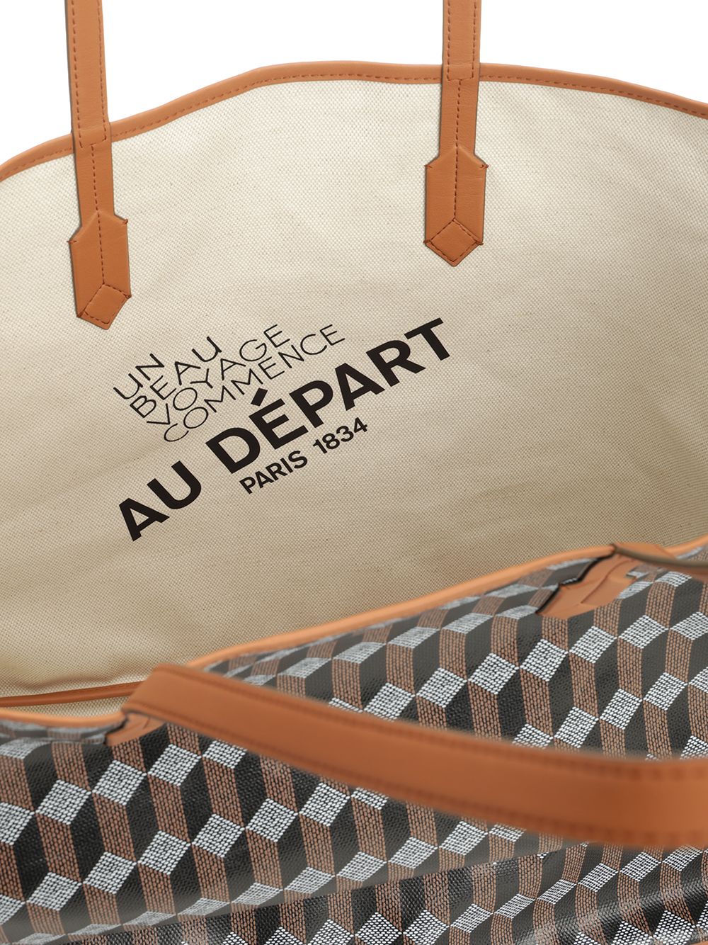 Au Depart Tote No. 55 Shoulder Bags - Brown | b4b1f48b7eb22518022091a80633f1824a93eaf8