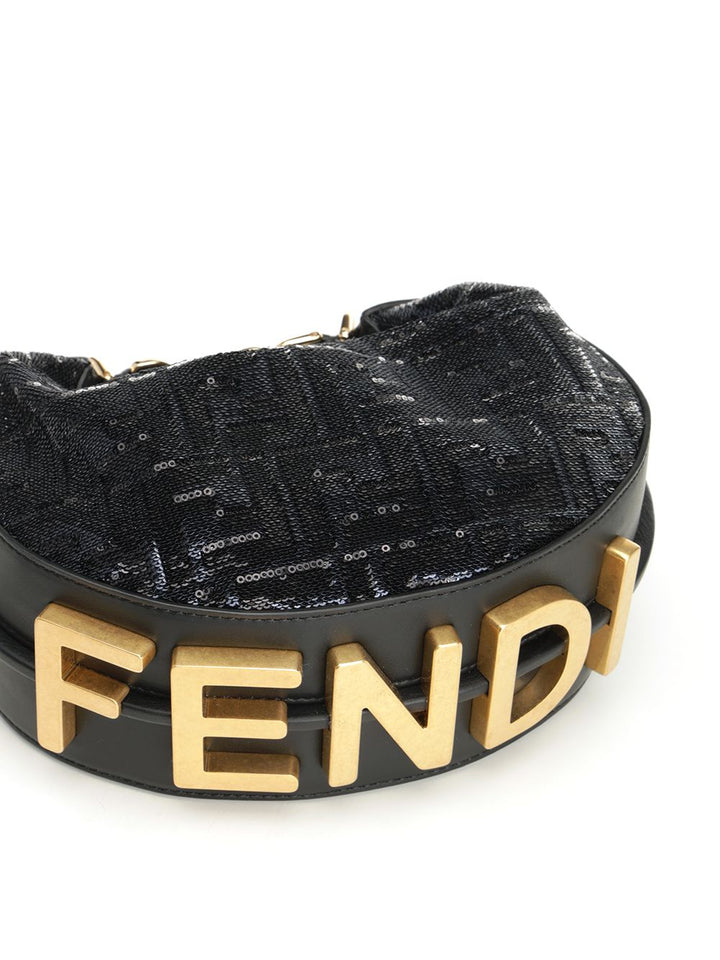 Fendi Fendigraphy Handbags - Blue | 51ee2f0abdbc801adf3b9a9f5543ce268f35826d