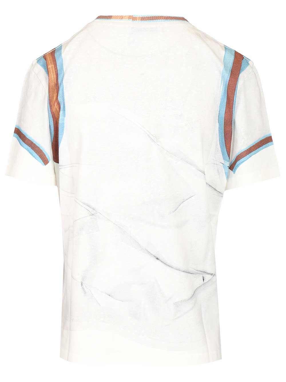 Acne Studios Graphic T-Shirt - White | c086e6616bbdc8b7182cff8935a7ce97988cb40e