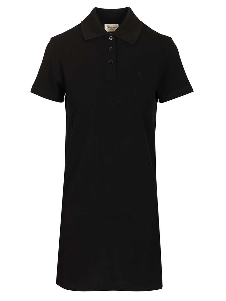 Saint Laurent Polo Dress Dresses - Black | d0f4e1b815c43dff024bb231f57998d7e77cd98d