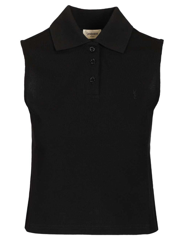 Cassandre Polo Shirt Black