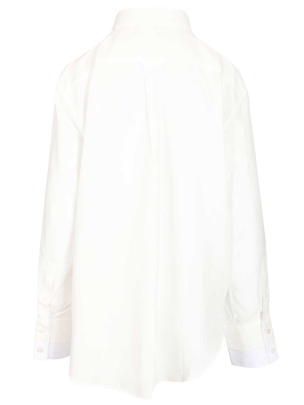 Acne Studios Layered Shirt Shirts - White | 885a3576d041906cac4d68fbe0927efb7de55cf4