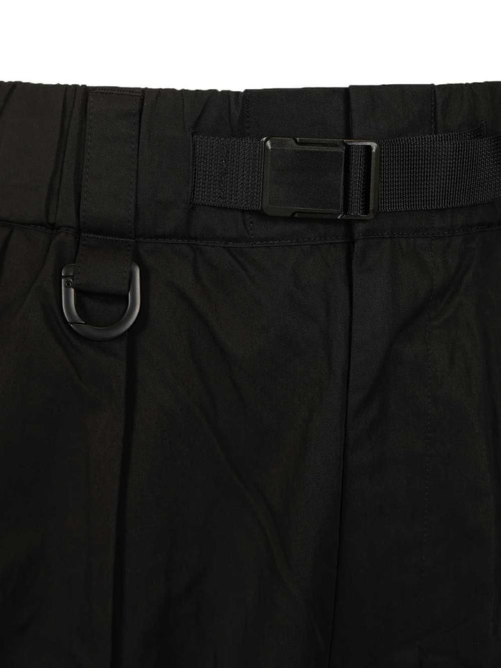 Adidas Y-3 Cotton Blend Cargo Bermuda Shorts Trousers - Black | 4846c59a44312f62730b61e5324c2fd356b2699b