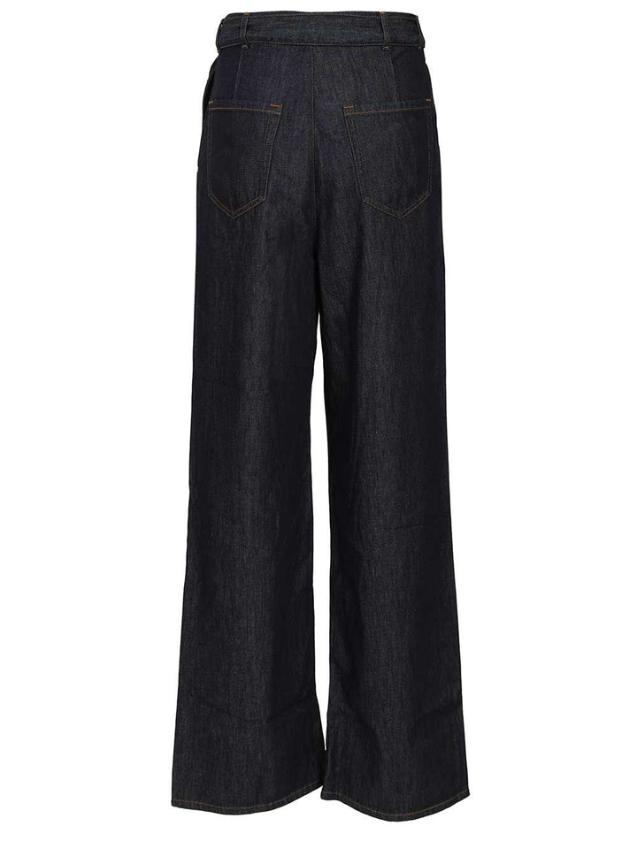 Dries Van Noten Long Trousers - Blue | f0655571e2804ff3628764762521cc3316dddd01