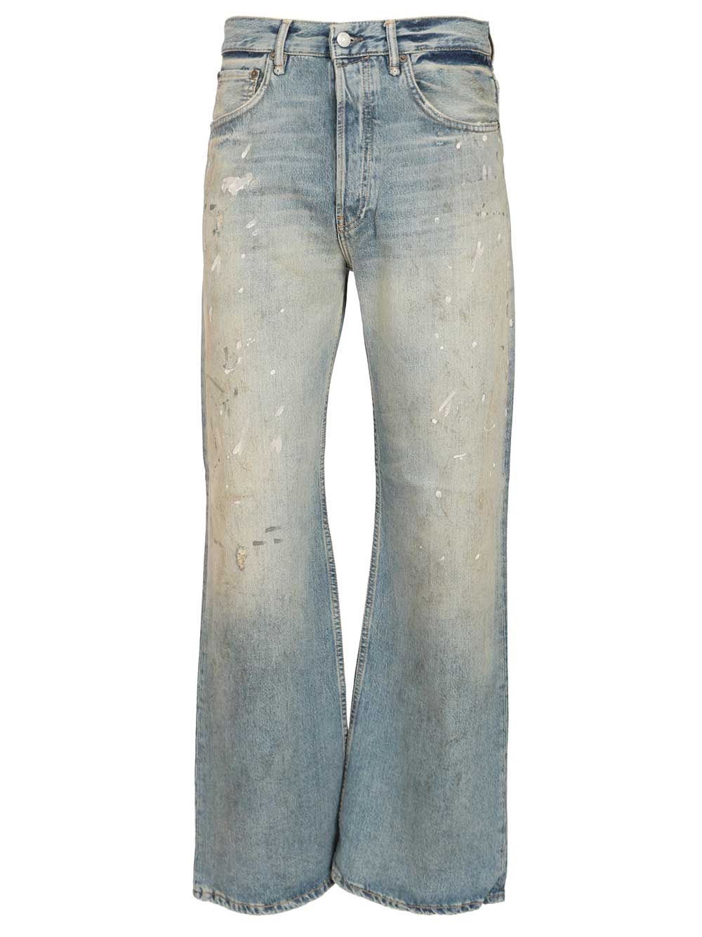 Acne Studios Regular Fit  - 2021m Jeans - Blue | 3d4b99f980722a57a710bcaf2b5c2075cc1acb8b
