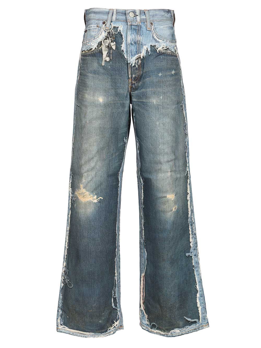 Acne Studios Trompe L'oeil  - 1981 Jeans - Blue | d7ab2f8b4c508a9f522c865aff029492665da62b