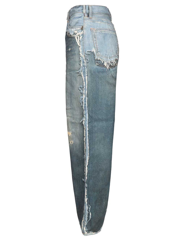 Acne Studios Trompe L'oeil  - 1981 Jeans - Blue | 92c81439c27120b6d97b165bf576feb0a1cb0a0b