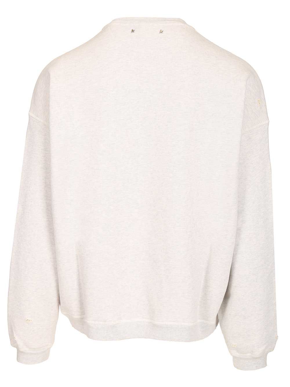 Golden Goose Deluxe Brand Oversized Sweatshirt Sweatshirts - Grey | cb3ad4ac0b1ea630461da753280d55fc57ef547f