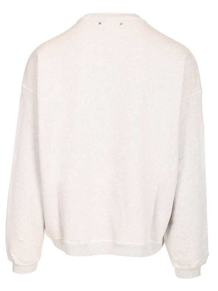 Golden Goose Deluxe Brand Oversized Sweatshirt Sweatshirts - Grey | cb3ad4ac0b1ea630461da753280d55fc57ef547f