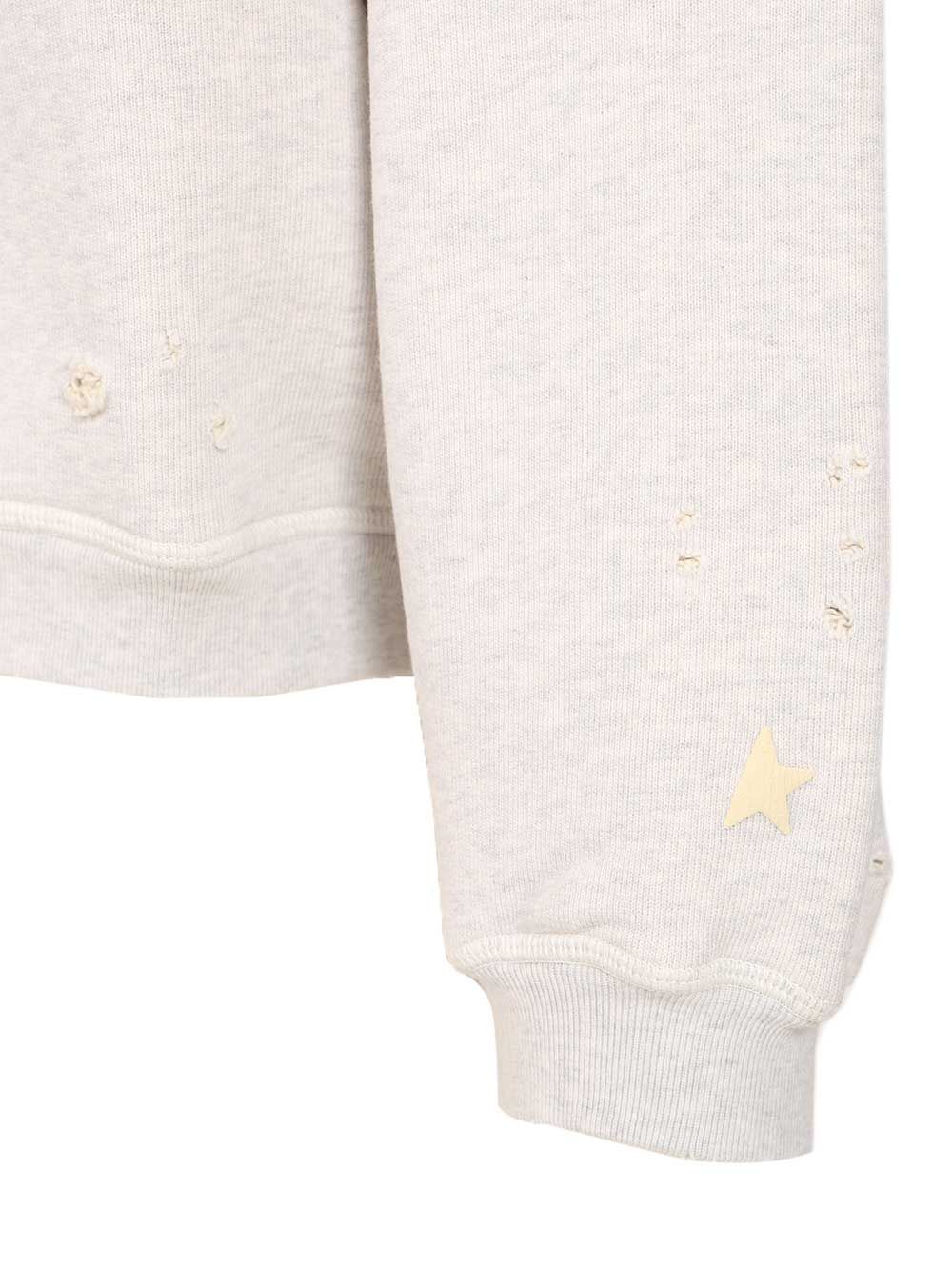 Golden Goose Deluxe Brand Oversized Sweatshirt Sweatshirts - Grey | b938f9c61c3db189ca6294a8471674a3fdce9ebf