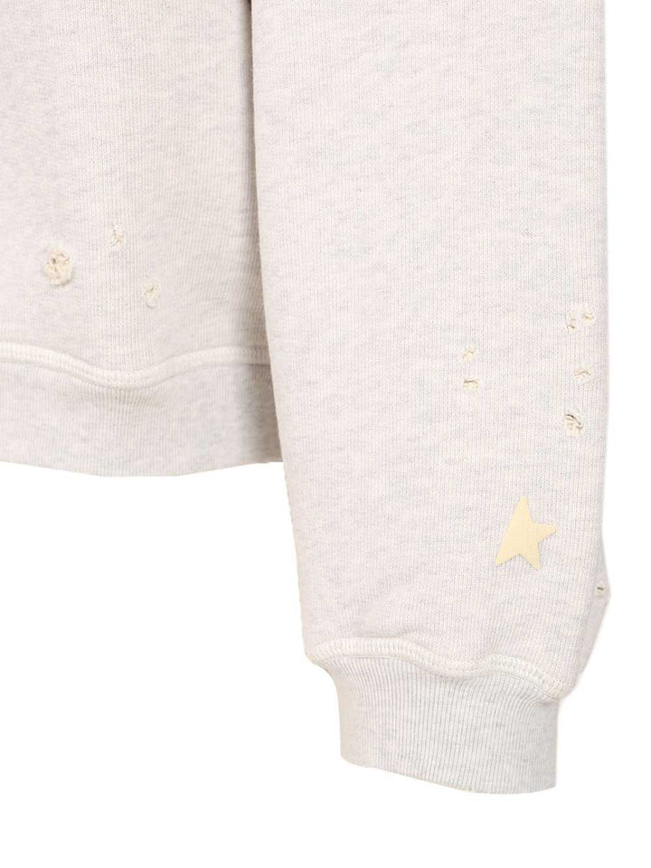 Golden Goose Deluxe Brand Oversized Sweatshirt Sweatshirts - Grey | b938f9c61c3db189ca6294a8471674a3fdce9ebf