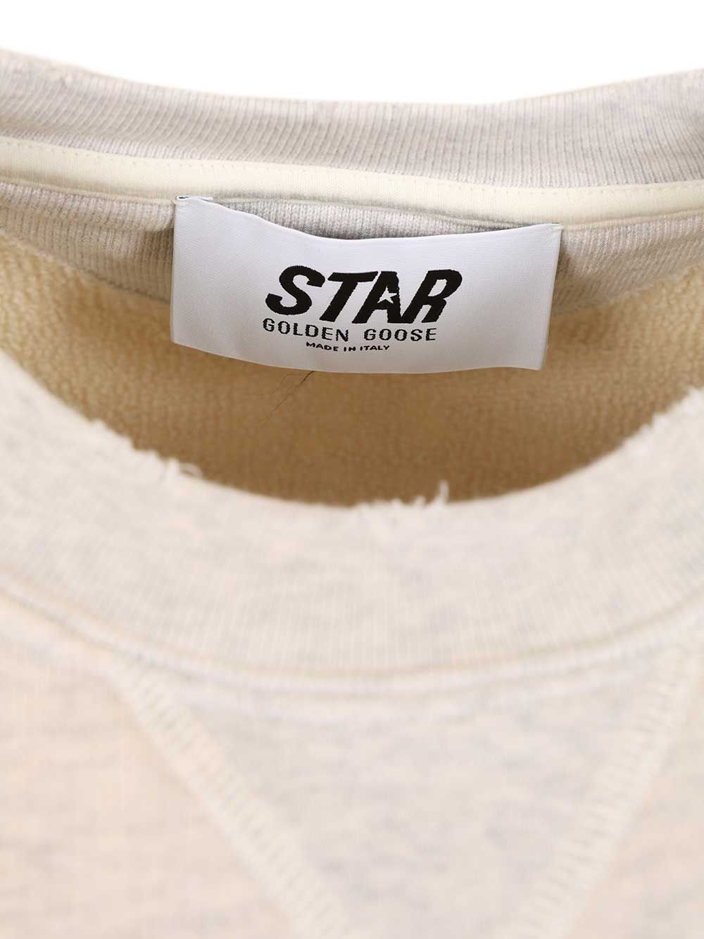 Golden Goose Deluxe Brand Oversized Sweatshirt Sweatshirts - Grey | ad1b476c8f0644b84344c06a8f7ba366cc95c142