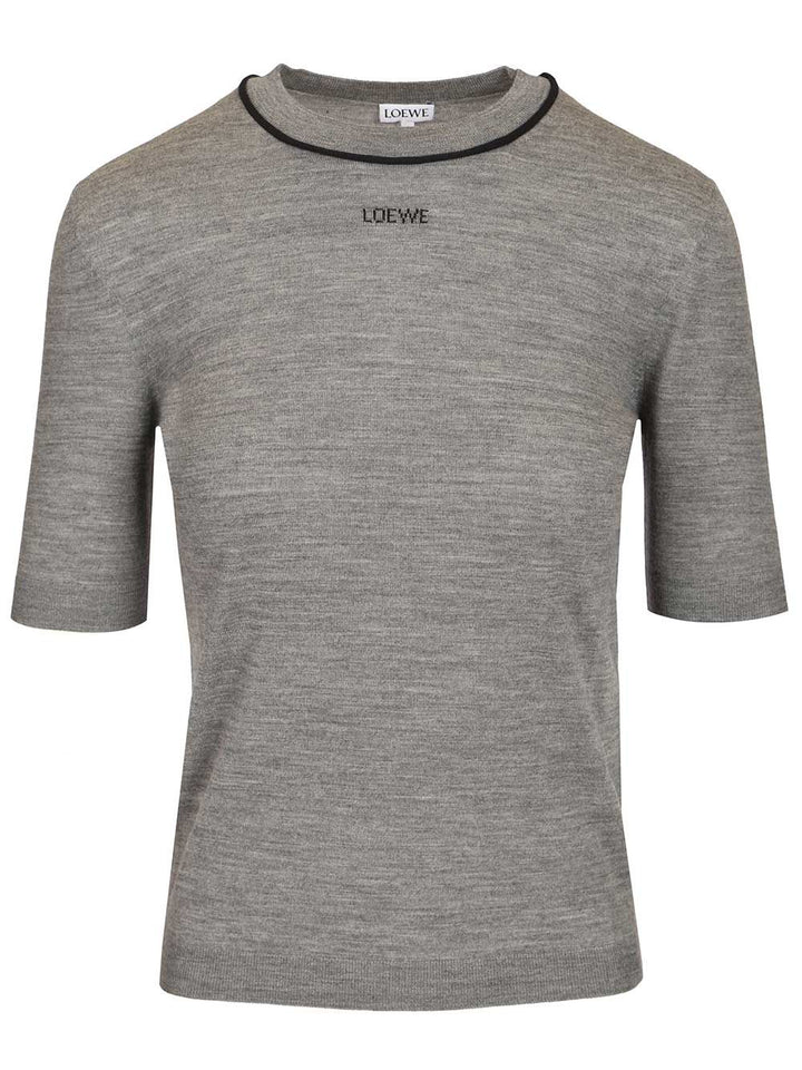 Loewe Wool Sweater Knitwear - Grey | 2afb188b7c52cc827c411da5afb242b88cc8b171