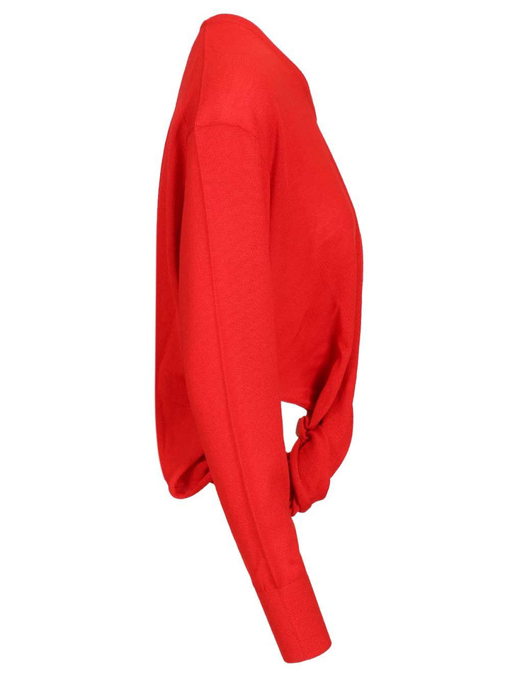 Loewe Wool Sweater Knitwear - Red | a0a0b7ca8c2e520aed04f2dff78c6f59668afc30