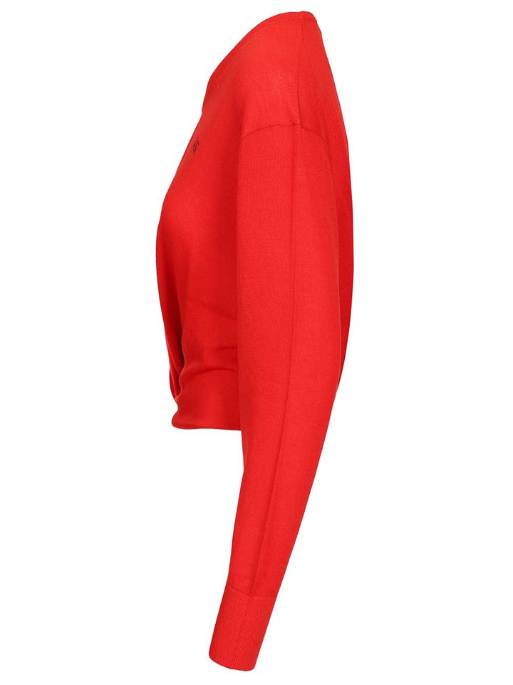 Loewe Wool Sweater Knitwear - Red | 1f35d7e85d01b264b0a5872d005d119b041f5d27