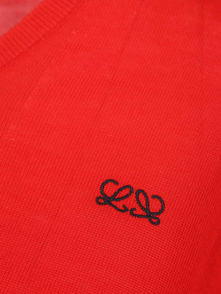Loewe Wool Sweater Knitwear - Red | 91821229d54f47fe02dc182543479227b483e945