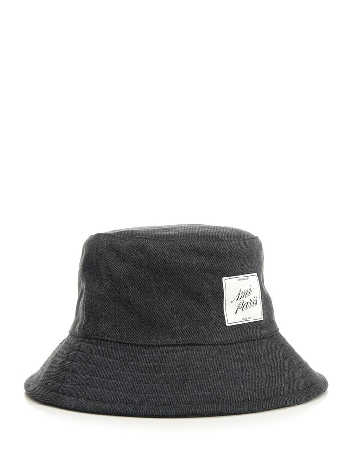 Ami Ami Paris Bucket Hats - Black | e54d2e323873892c04396a75ec3f838b86155d01