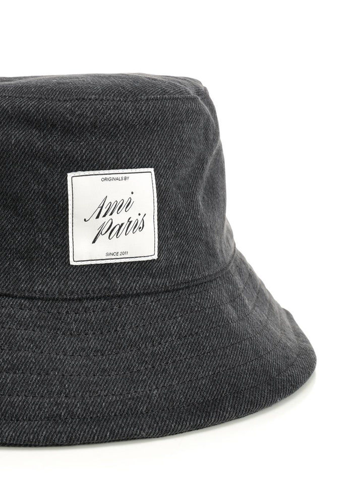 Ami Ami Paris Bucket Hats - Black | bb0eb2d36fab1850260106542364ff27b7f1366f