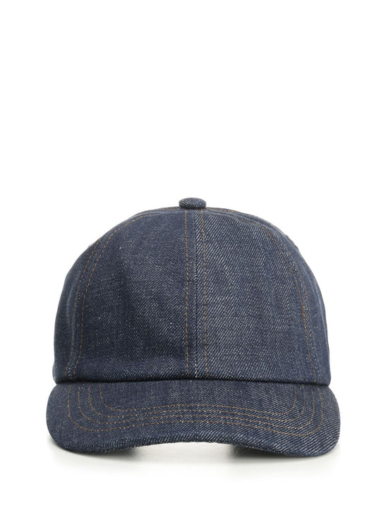 Ami Paris Baseball Cap Hats Blue