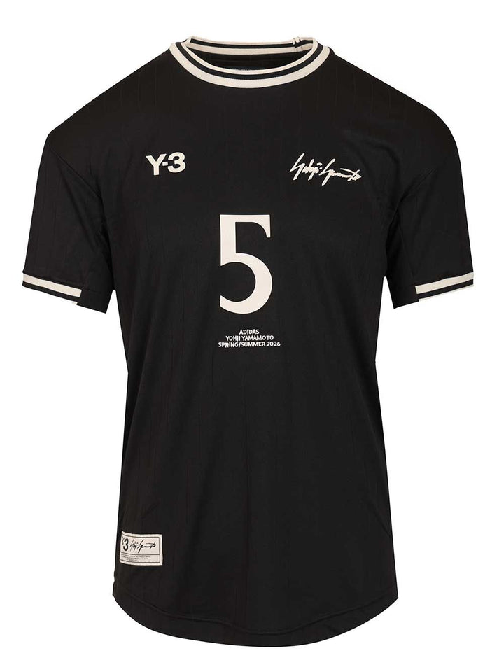 Adidas Y-3 Football T-Shirt - Black | d6ae1d651480fa5295f7489c104bbb61cc1a08ca