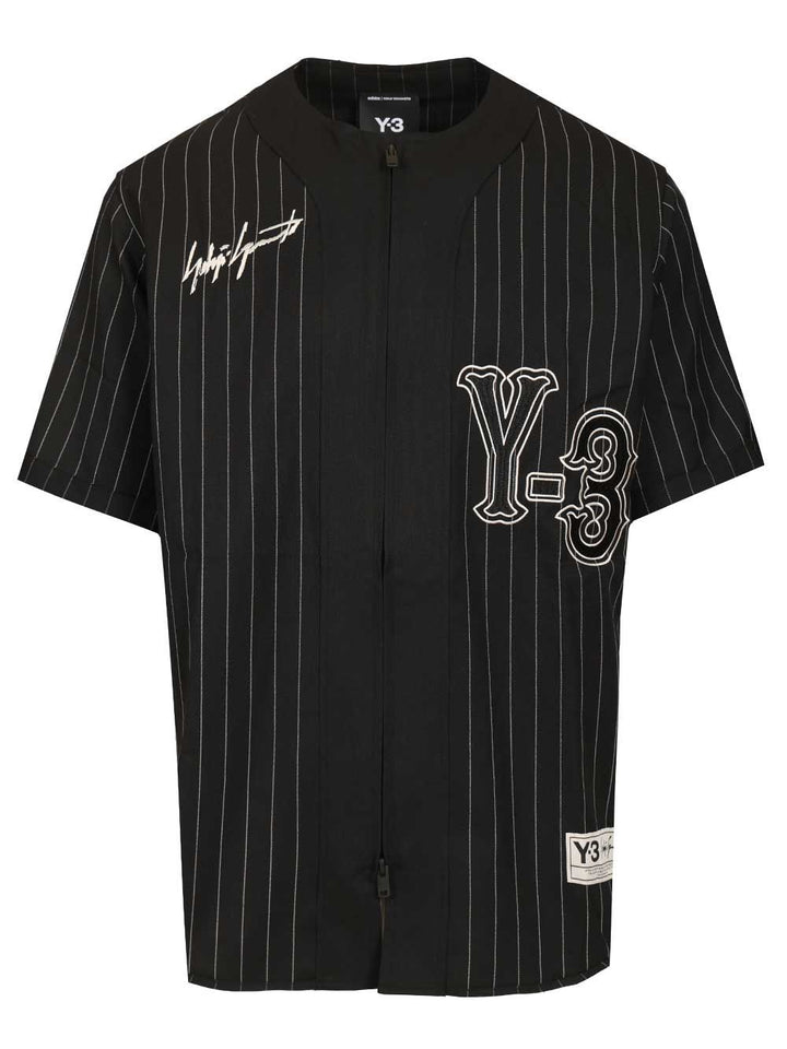 Adidas Y-3 Baseball Shirt T-Shirt - Black | 6bac54be3c48ca01f07d44b6298d38708a8f9c5b