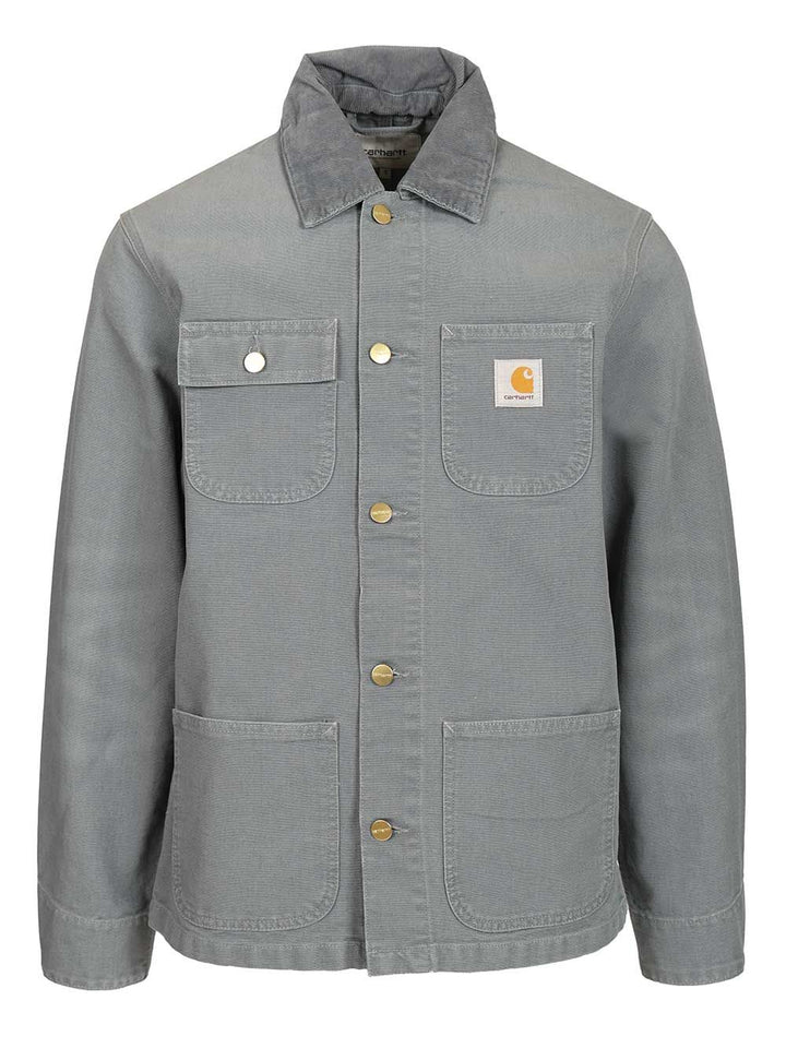 Carhartt Wip Michigan Jackets - Light blue | 39df552e637ab58ddb49eb3fe8bd560f062a031d