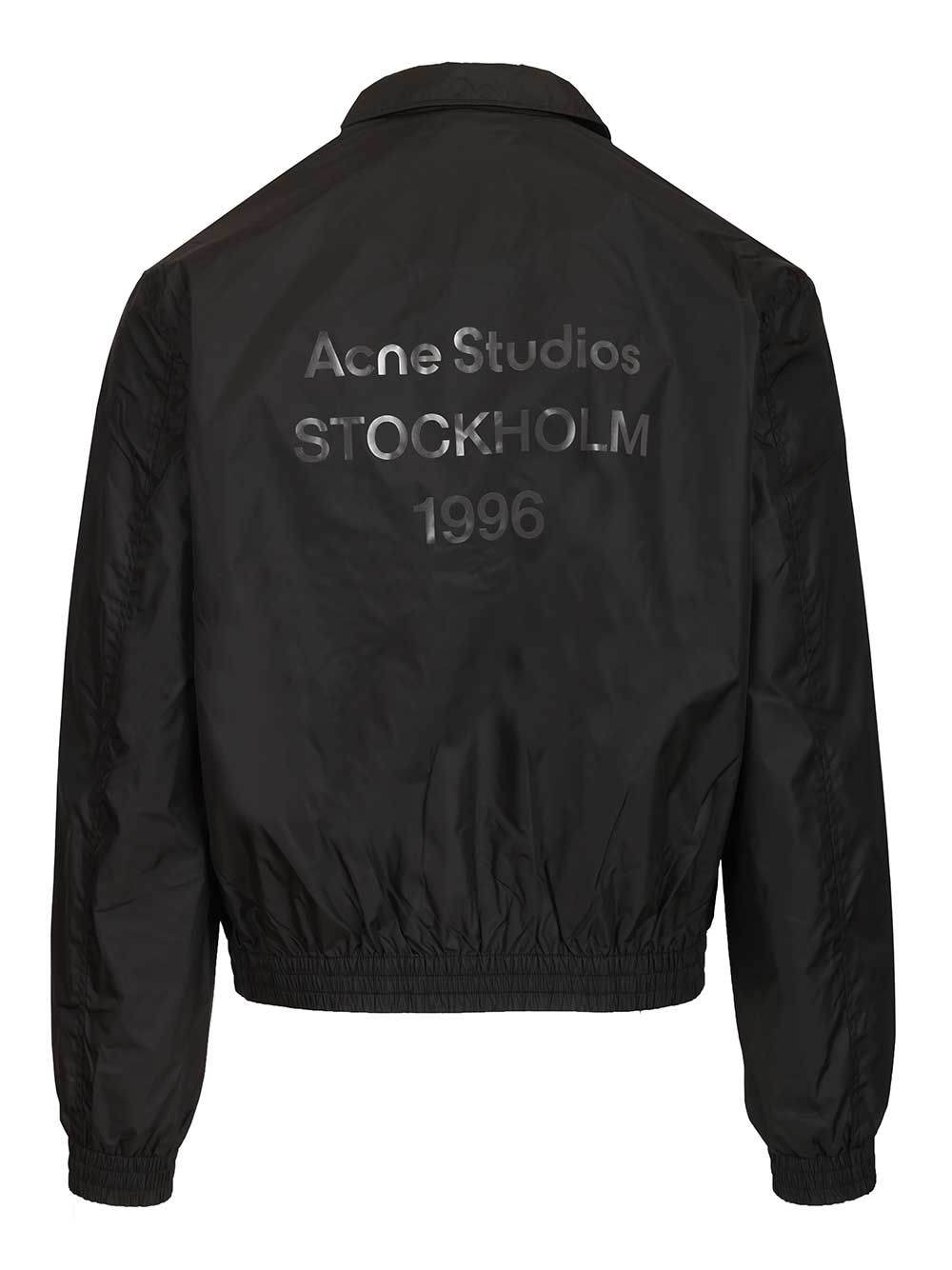 Acne Studios Collared Jacket Jackets - Black | 5dd49e4b149cdafa84057b53c29675f2d513302d