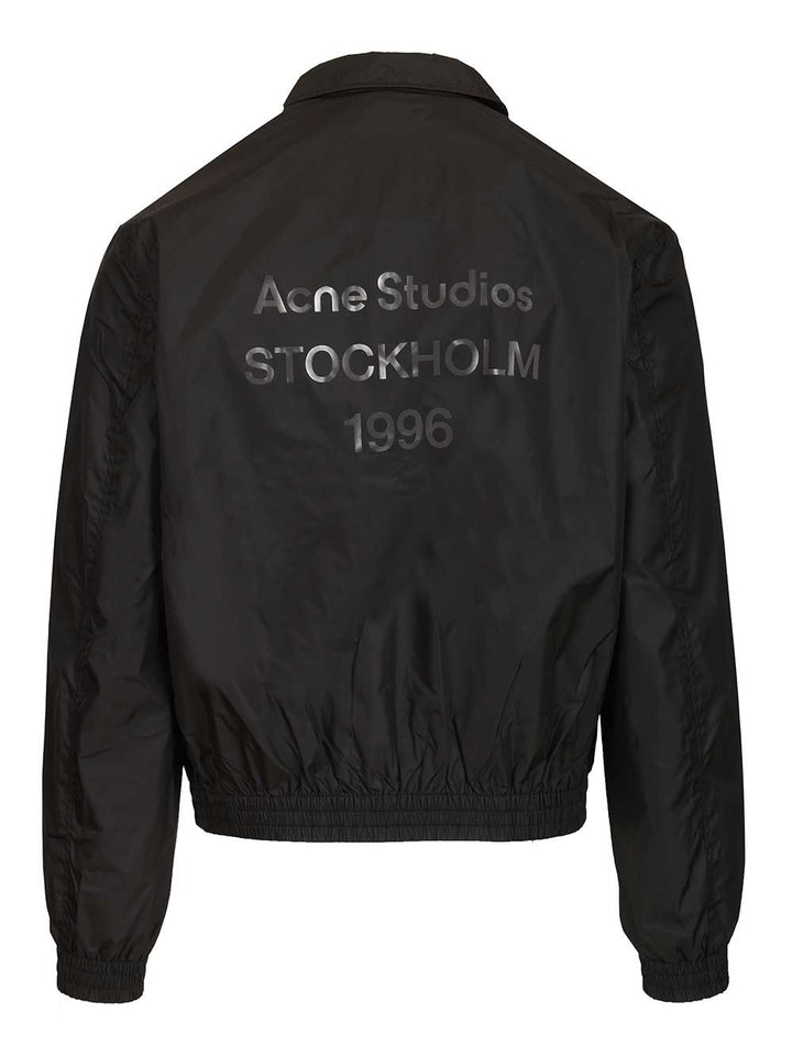 Acne Studios Collared Jacket Jackets - Black | 5dd49e4b149cdafa84057b53c29675f2d513302d