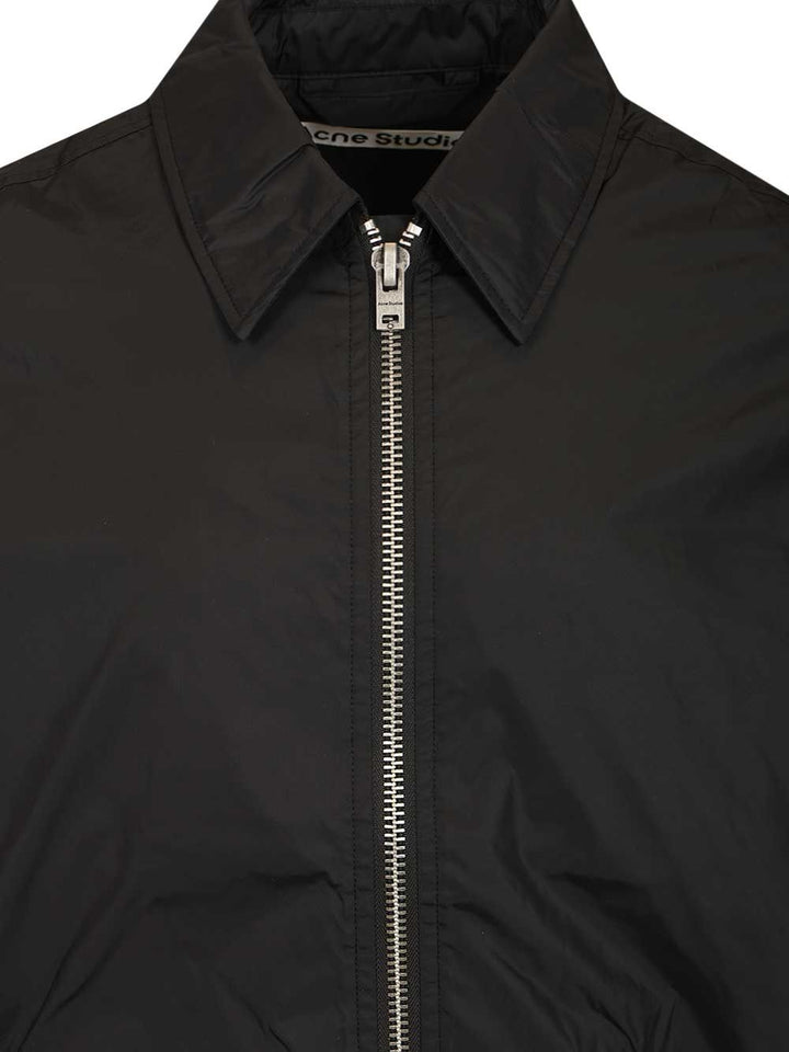 Acne Studios Collared Jacket Jackets - Black | d9a6a58b2d5347238779cd18d6cf4860d4617c8a
