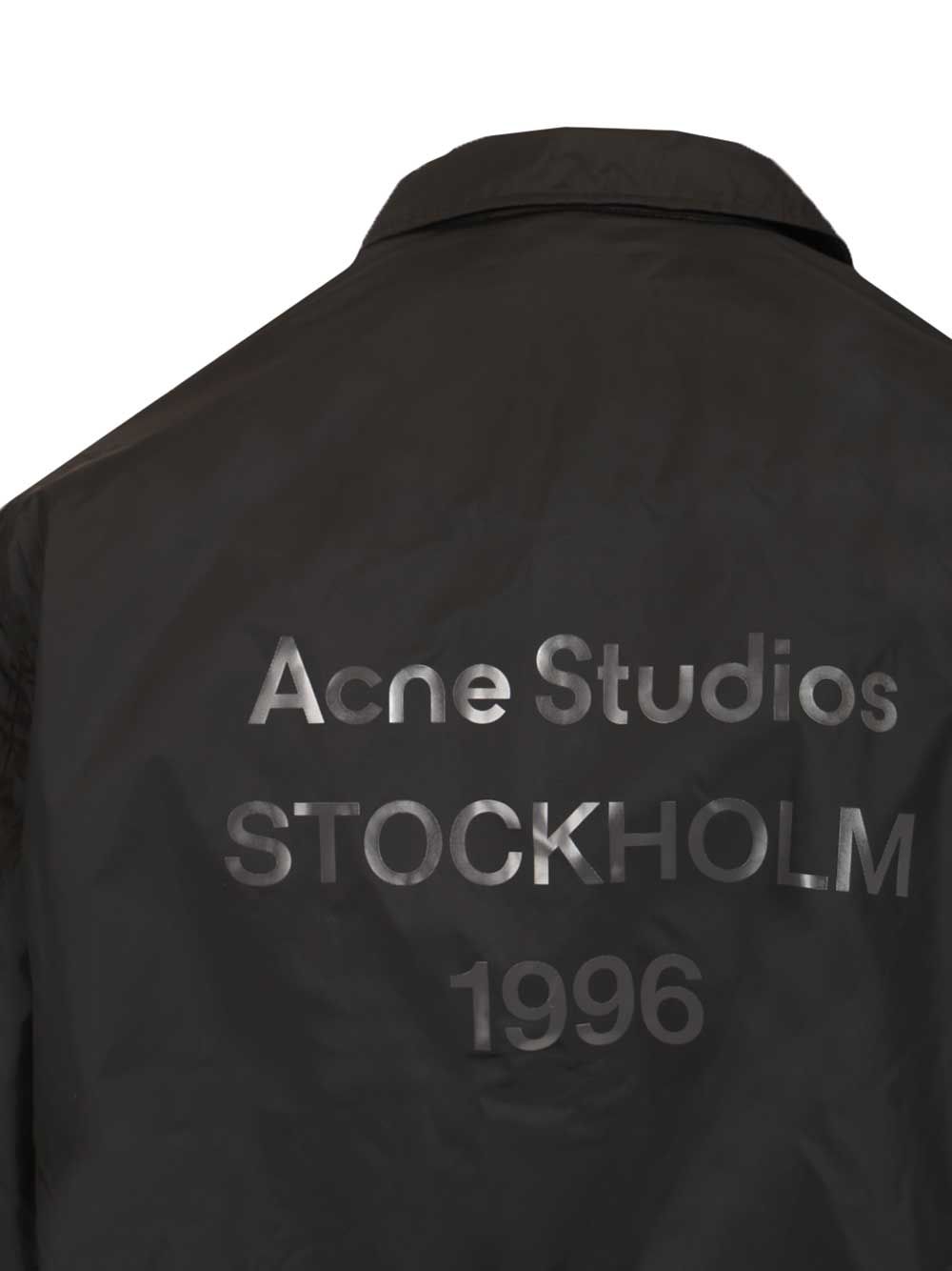 Acne Studios Collared Jacket Jackets - Black | c997e78eddb1358fdd3b25509f1f37da9c695496