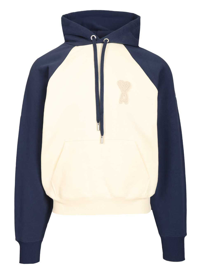 Ami Ami De Coeur Hoodie Sweatshirts - White | 63b924bf3b7166af599925b86ecd1cf39bad9c17