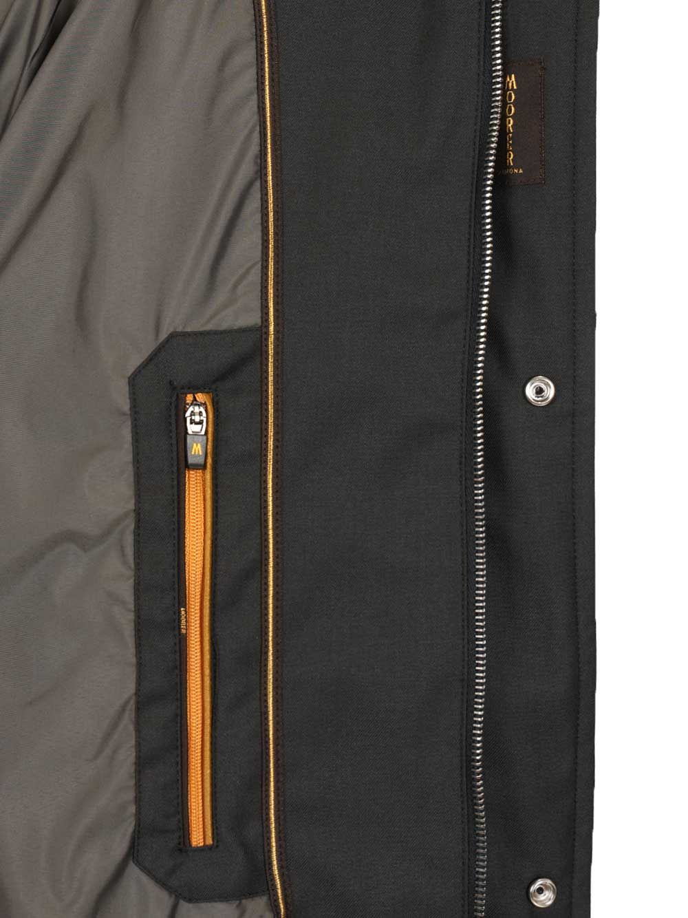 Moorer Tanner-At Bomber Regular Jackets - Blue | f7b720dee1a4e18b4d0bd6777698bc3076dbea34