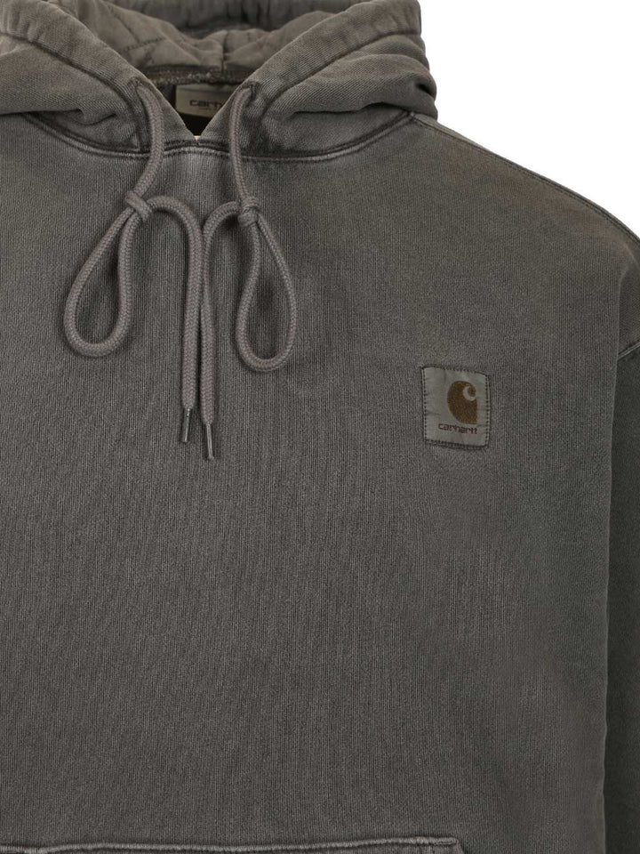 Carhartt Wip Nelson Sweatshirts - Black | e62ba847c6d34007f6b60f0e8baf822189c5e7af