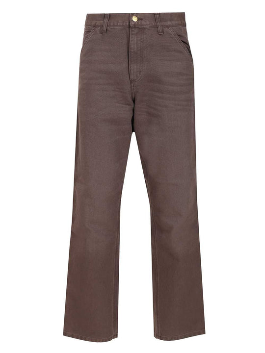 Single Knee Trousers Grey