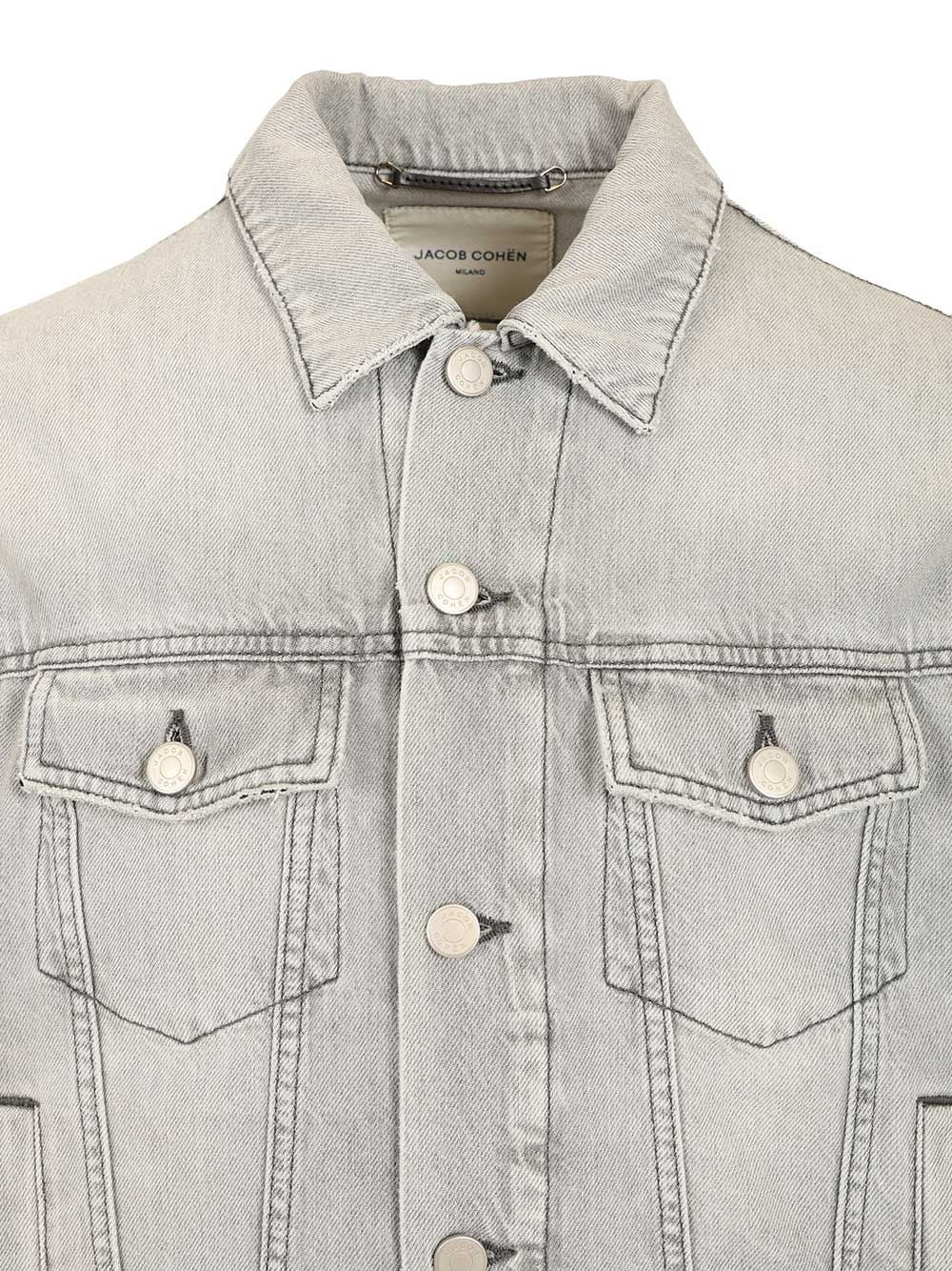 Jacob Cohen Giubbino Trucker B1 Jackets - Beige | 47613469ccc7ba1da3b2f624b01c4358658edcf7